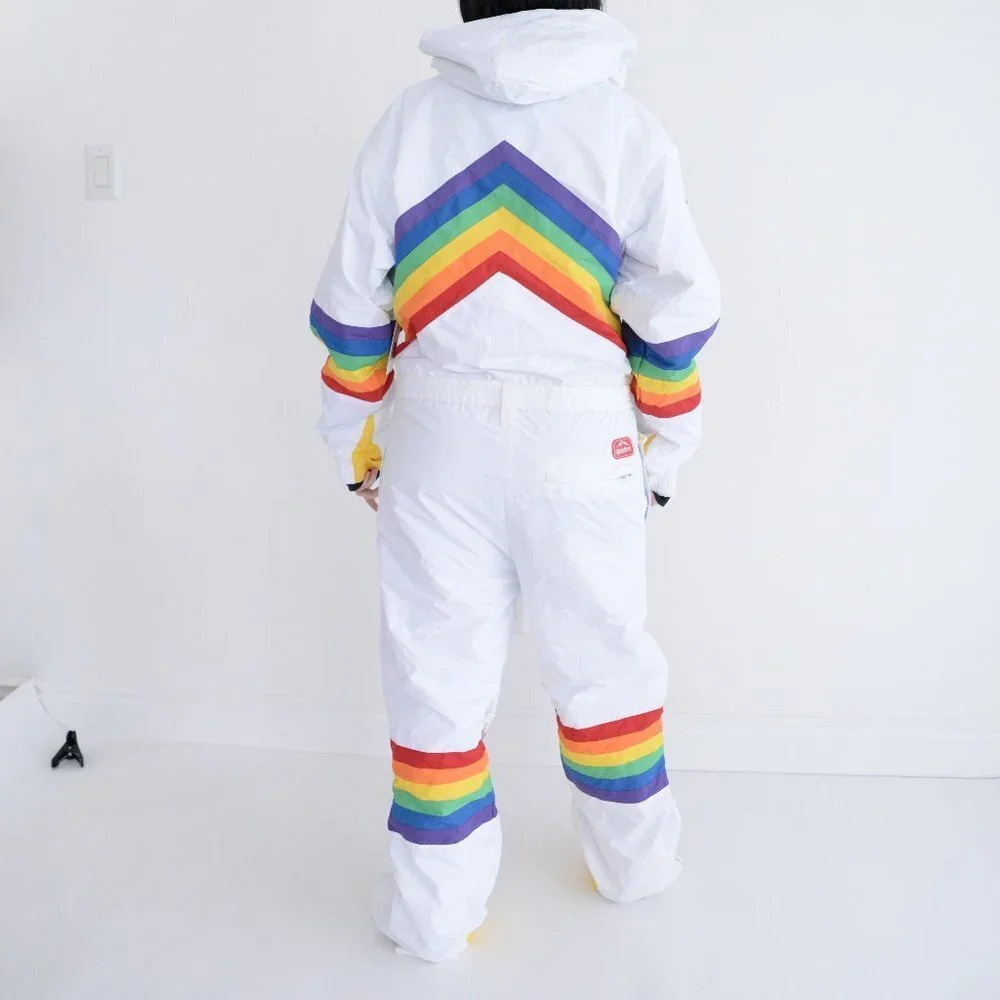 Tipsy  Elves Sunrise Shredder One Piece Ski Suit Snowsuit Size L NWT - Picture 3 of 15